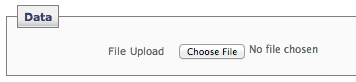 Choose file area